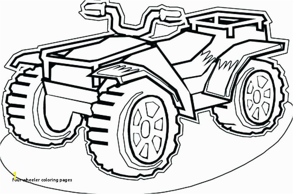 25 Four Wheeler Coloring Pages