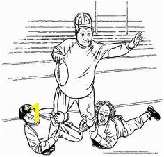 This Three Stooges football coloring page will keep your Little Stooges busy for a while on