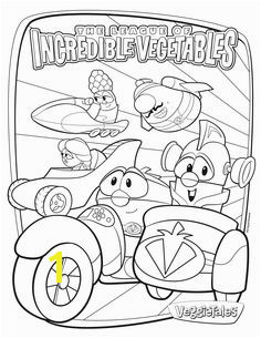 Free VeggieTales Coloring Page Gracie s favorite movie right now Coloring Sheets For Kids