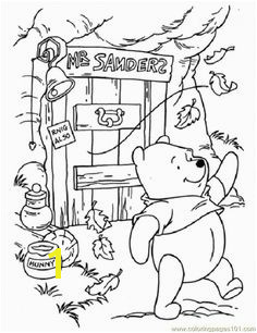 Winnie the Pooh Coloring Pages Online Free 293 Best Winnie the Pooh Images On Pinterest