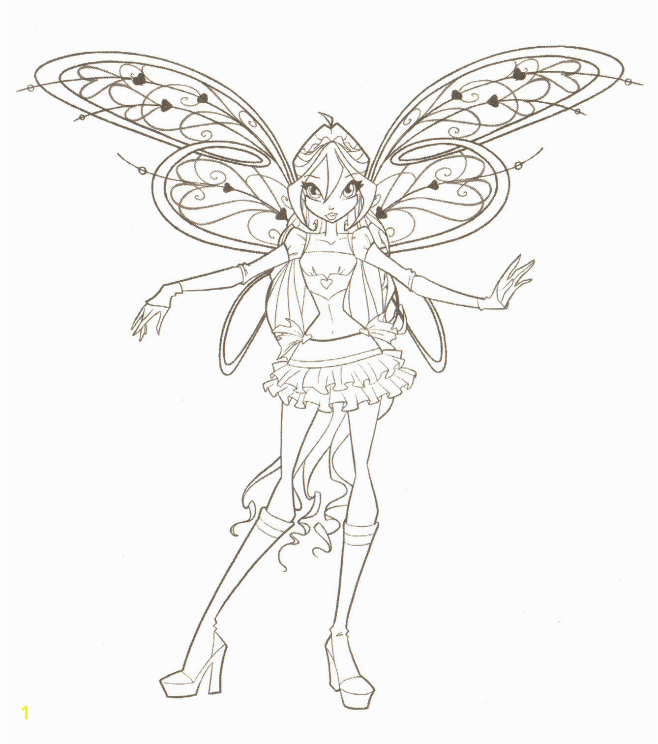 Winx Club Coloring Pages Hd Fond D écran and Background Schön Winx Club Ausmalbilder Musa Ausmalbild Bloom Believix