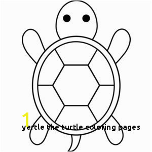 Yertle the Turtle Coloring Pages Monochrome Clipart Turtle Pencil and In Color Monochrome