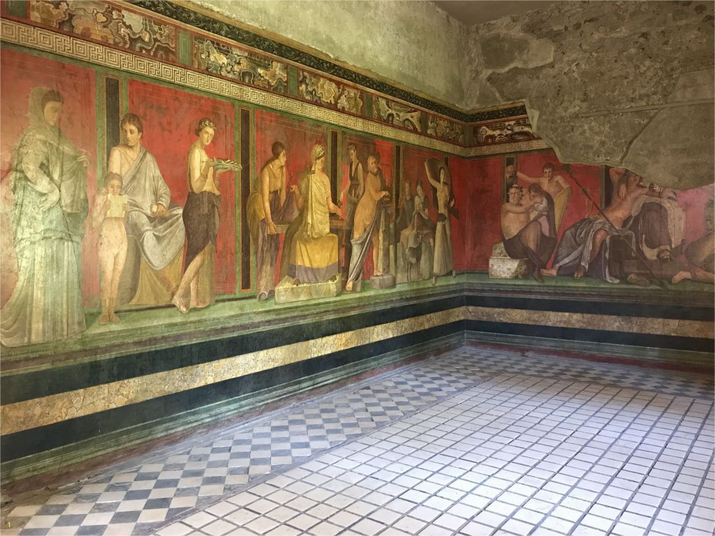 Ancient Roman Murals Pompeii Villa Dei Misteri the Series Of Frescoes ...