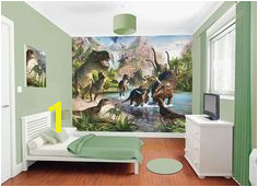 Dinosaur Wall Mural In Bedroom Playroom Mural Bedroom Murals Mural Wall