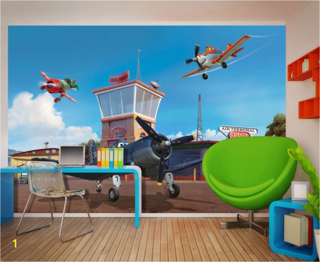 Disney Planes Wall Mural Amazing Disney Planes Wallpaper Mural by Wallandmore …