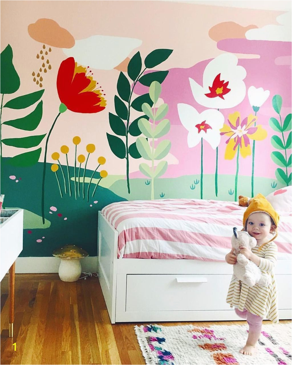 Easy Wall Mural Ideas 20 Easy Playroom Mural Design Ideas for Kids Diy