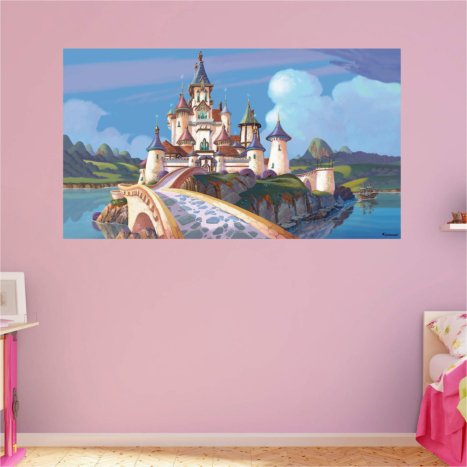 Fathead Sofia The First Castle Wall Mural