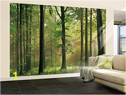 Giant Wall Mural Posters Amazon 100×144 Autumn forest Huge Wall Mural Art Home & Kitchen