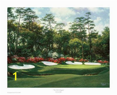 Beautiful Augusta National Golf Club artwork for sale Posters and Prints