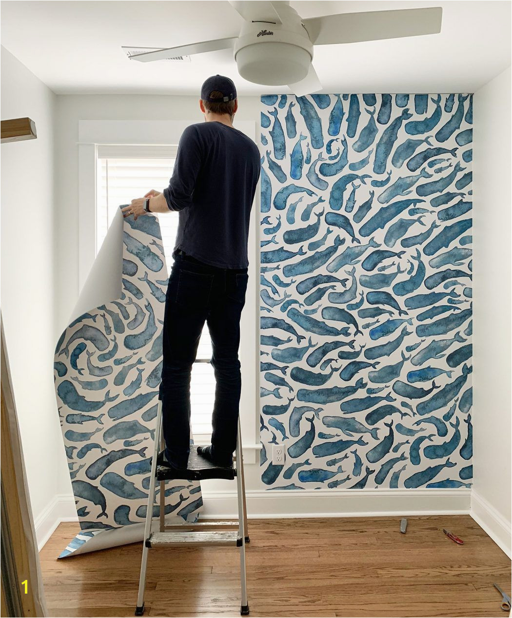How to Hang A Wall Mural How to Install A Removable Wallpaper Mural