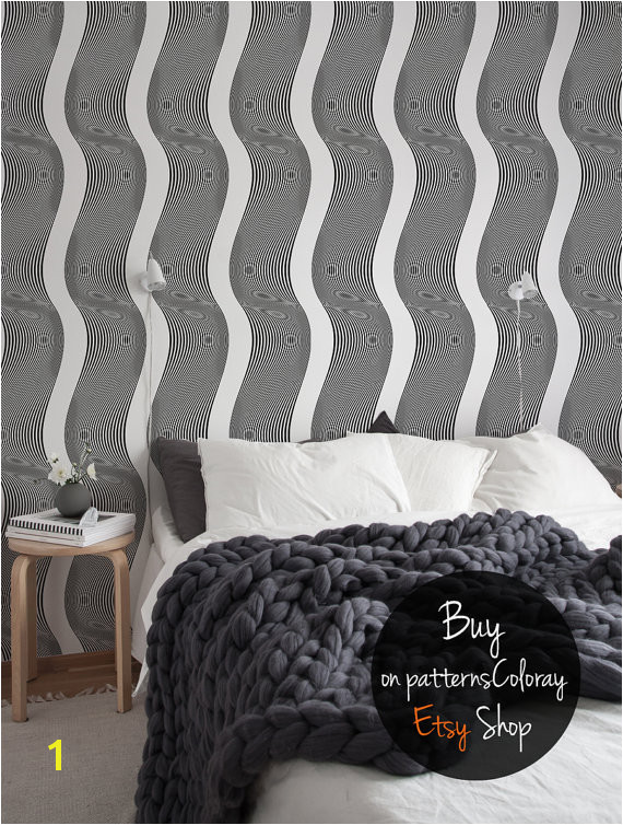 Illusion Wall Murals Op Art Wallpaper Black and White Optical Illusion Wall Mural