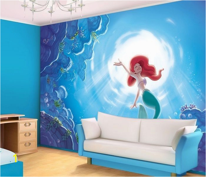 Mermaid Mural Ideas 30 Cute Mermaid themed Girl Bedroom Ideas Bedroom Ideas