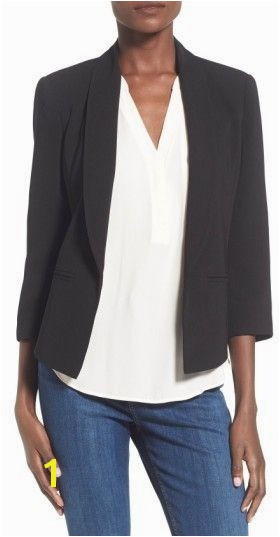 Mural Curve Blazer Mural Curve Open Front Shawl Collar Blazer Pinterest