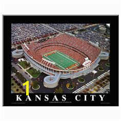 Art Kansas City Chiefs Arrowhead Stadium Wall Art