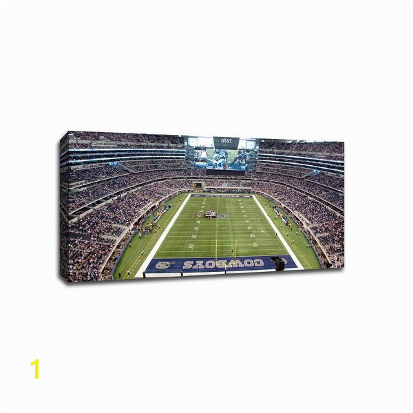 Shop Dallas NFL 40x22 Gallery Wrapped Canvas Wall Art Free Shipping Today Overstock