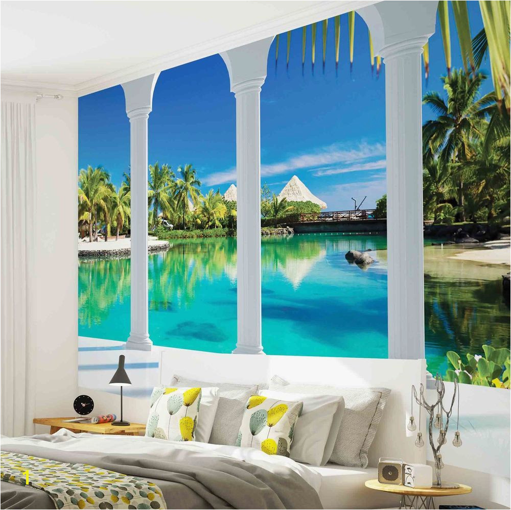 Ocean themed Wall Murals Wall Mural Photo Wallpaper 2357p Beach Tropical Paradise Arches