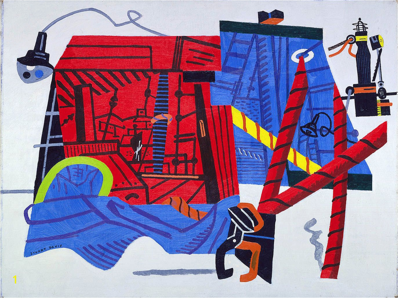 New York Mural Stuart Davis