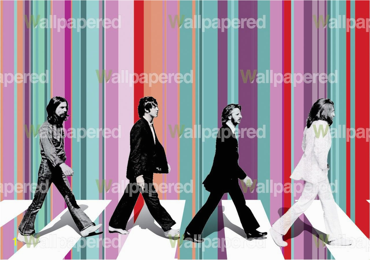 The Beatles Wall Mural Beatles Wallpaper • the Beatles Music Wall Murals