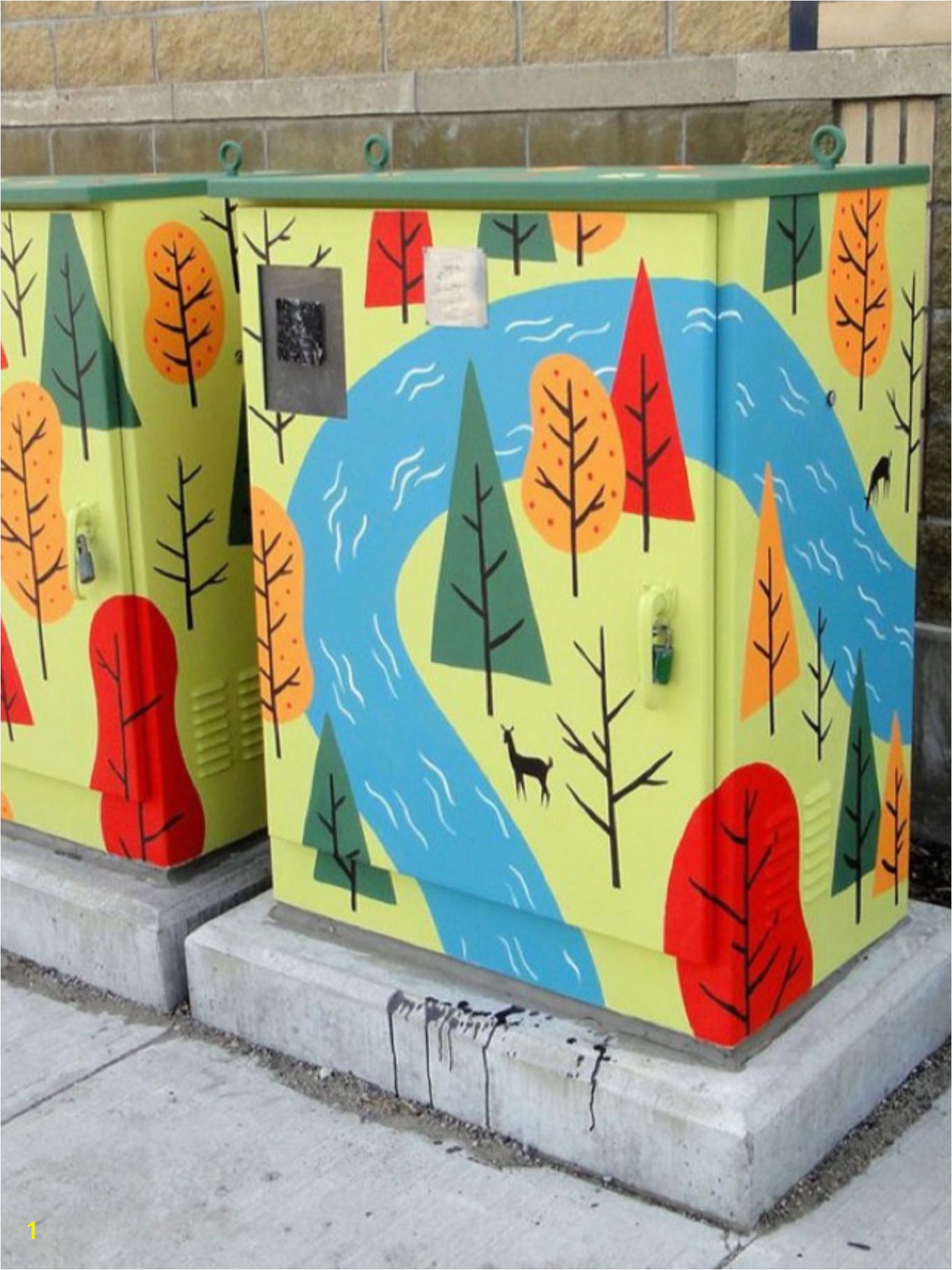 Urban Street Art Urban Art Electric Box Art Programs Painted Boxes