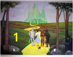 Wizard Of Oz Mural Wallpaper 7 Best Mural Inspiration Images On Pinterest