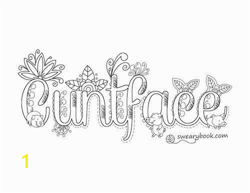 Adult Cuss Word Coloring Pages Sweary Coloring Pages Google Search