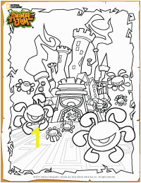 Animal Crossing Coloring Pages Animal Jam Phantom fortress Coloring Page