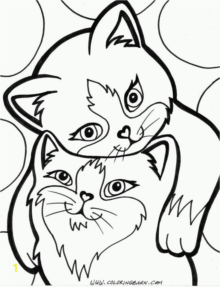 Cat Coloring Pages for Kids to Print Pin Auf Bilder