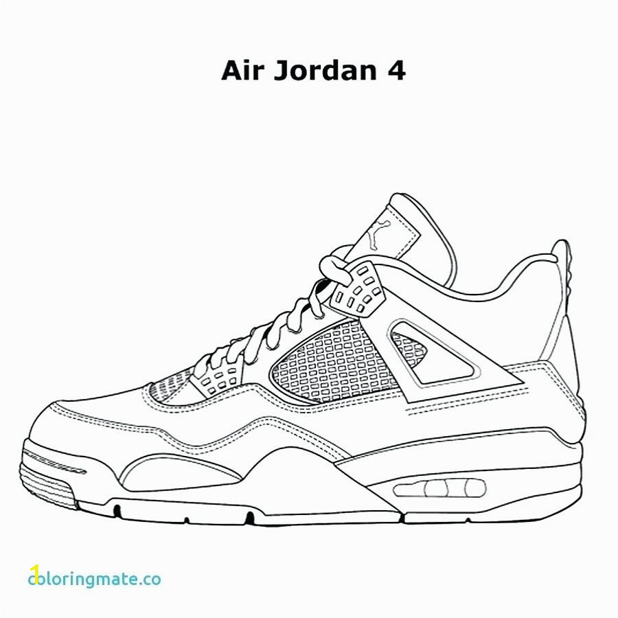 Coloring Pages Shoes Printable Coloring Book Nike Shoe Coloring Sheets to Print Lebron