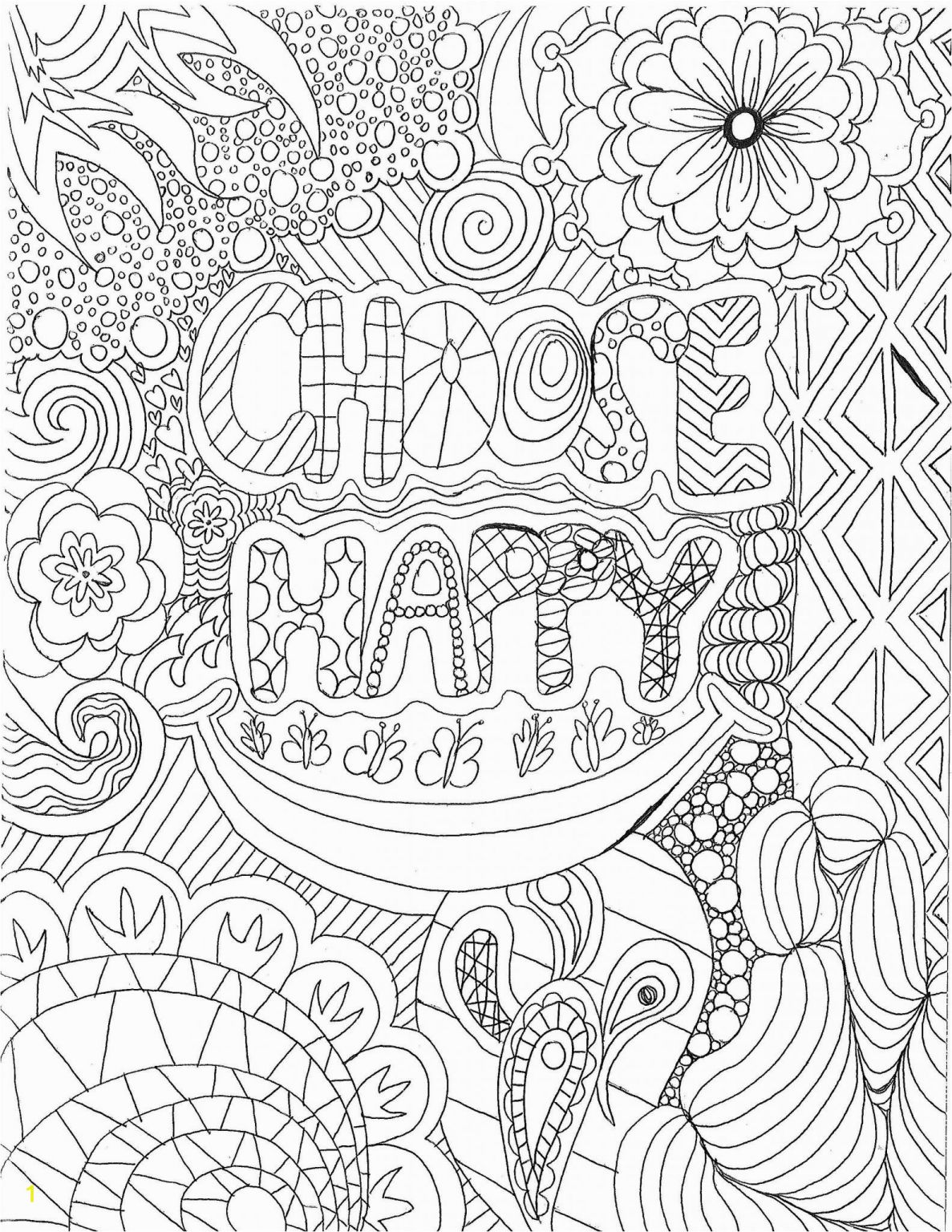 Printable Coping Skills Coloring Pages