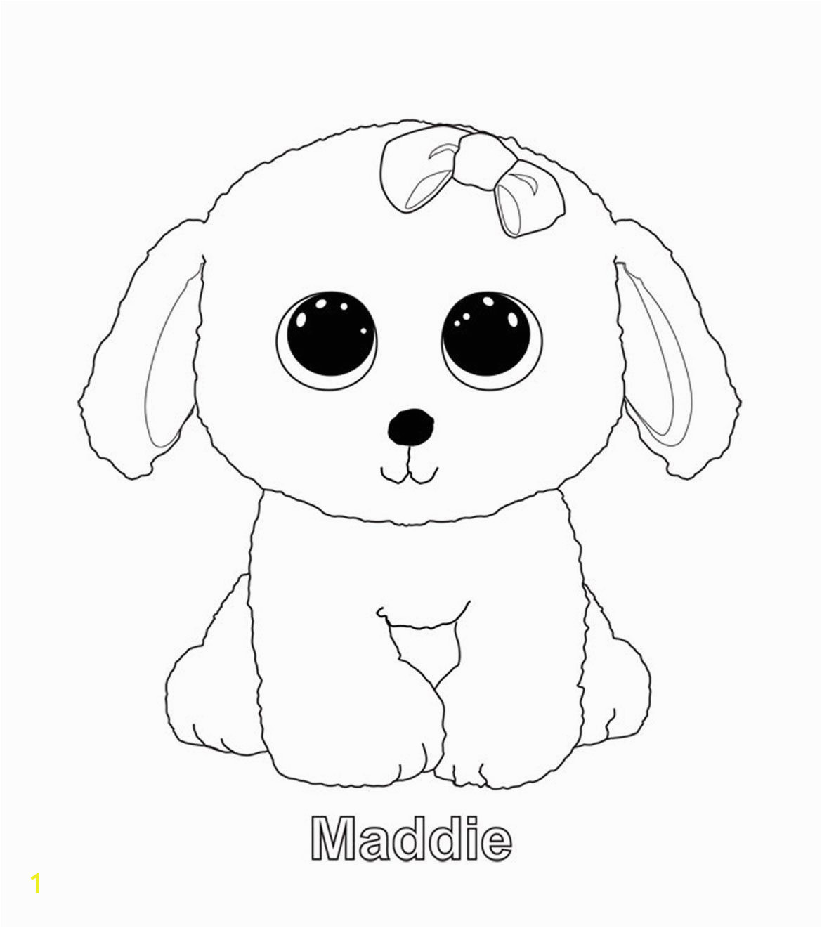 Cute Beanie Boos Coloring Pages Mad …