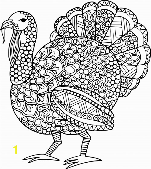 Difficult Thanksgiving Coloring Pages Adult Coloring Page Let S Talk Turkey
