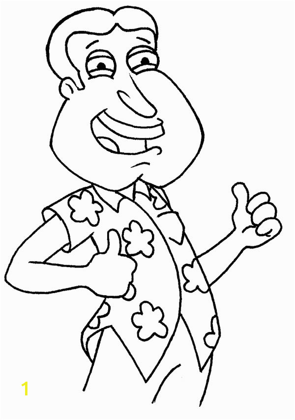 Family Guy Family Coloring Pages Glenn Quagmire Family Guy Coloring Page Kids Play Color