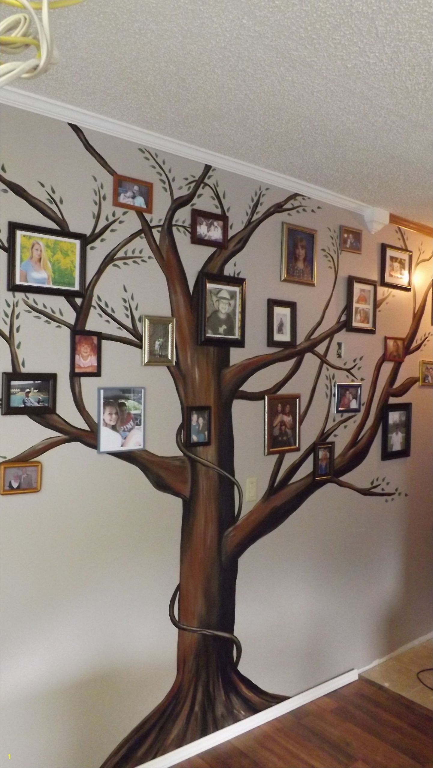 Family Tree Wall Mural Stencils the Idea Not Necessarily the Actual Tree