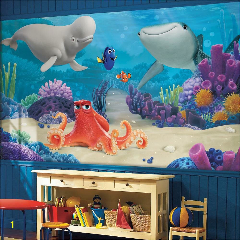 Finding Dory Wall Mural Giant Wall Mural Wallpaper Disney Baby Room Finding Dory