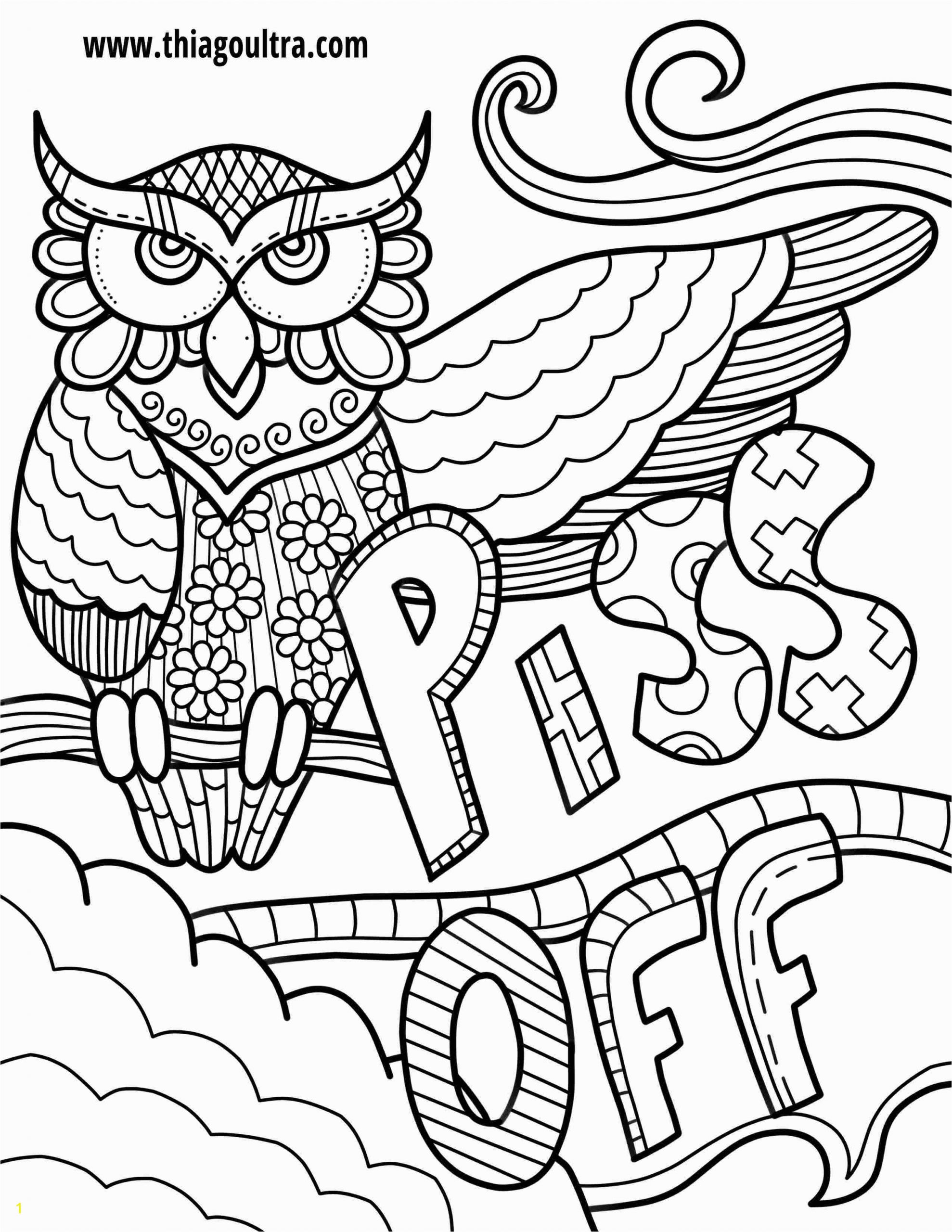 Free Printable Coloring Pages for Adults Only Swear Words ...