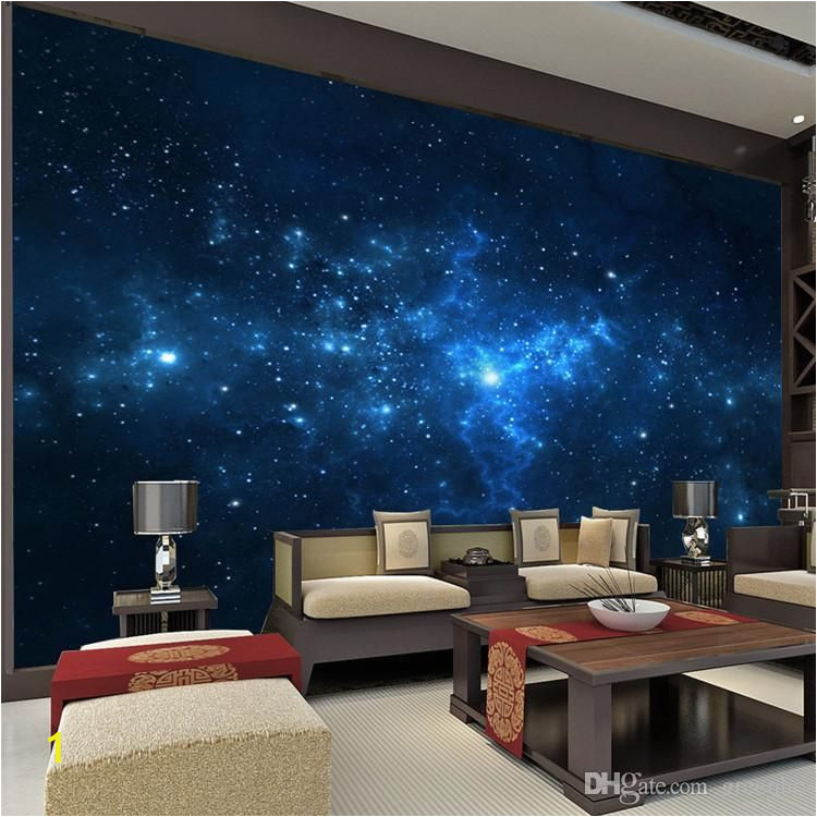 Galaxy Wall Mural Diy Pre Azul Galaxy Wall Mural Beautiful Nightsky Foto Fondo
