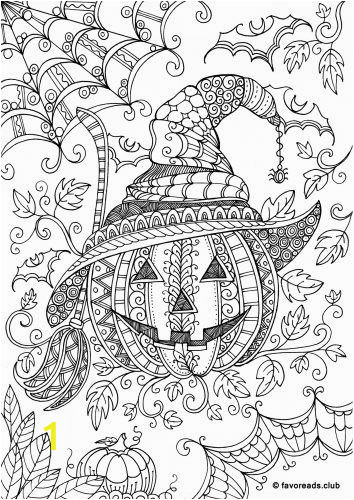 Halloween themed Coloring Pages the Best Free Adult Coloring Book Pages