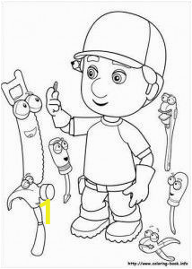 Handy Manny Coloring Pages Handy Manny Online Coloring Page 25