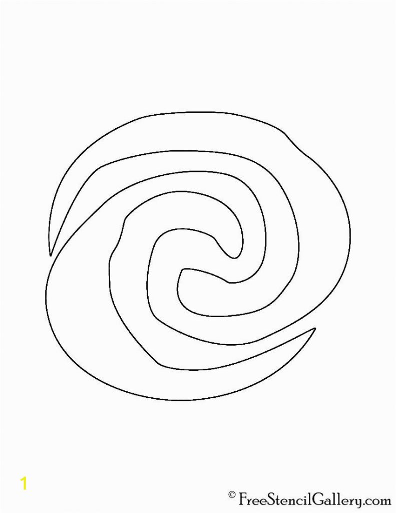 Moana Heart Of Te Fiti Coloring Pages - Free Printable Templates