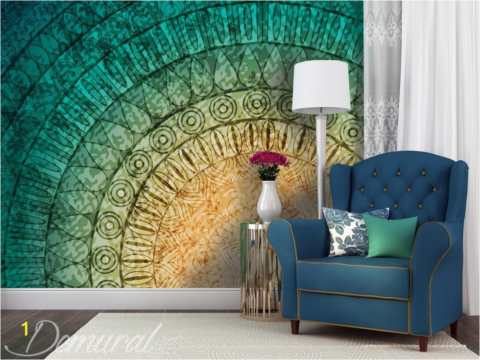 Interior Design Wall Murals A Mural Mandala Wall Murals and Photo Wallpapers Abstraction