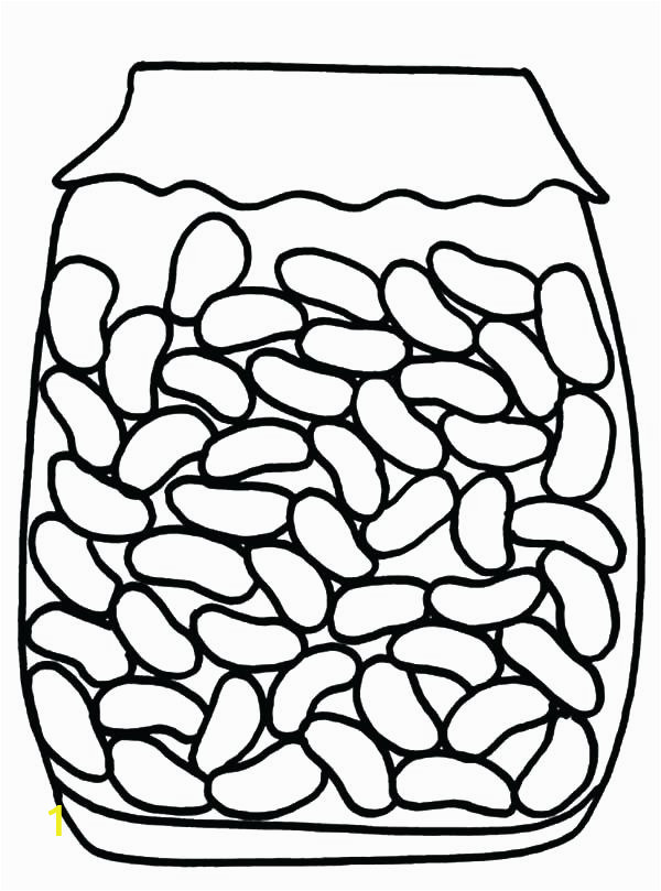 Jelly Bean Coloring Page the Best Free Jelly Coloring Page Images Download From 163