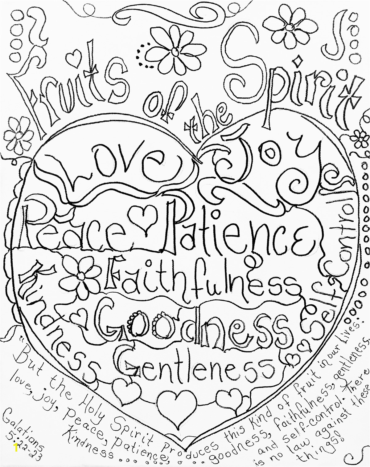 Joy Fruit Of the Spirit Coloring Page 134 Best Ksbc Images In 2019