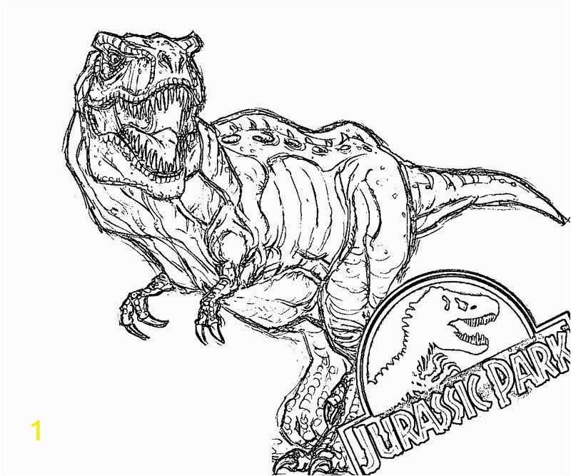 Jurassic World T Rex Coloring Pages Free Printable Jurassic Park Coloring Pages Coloring Home