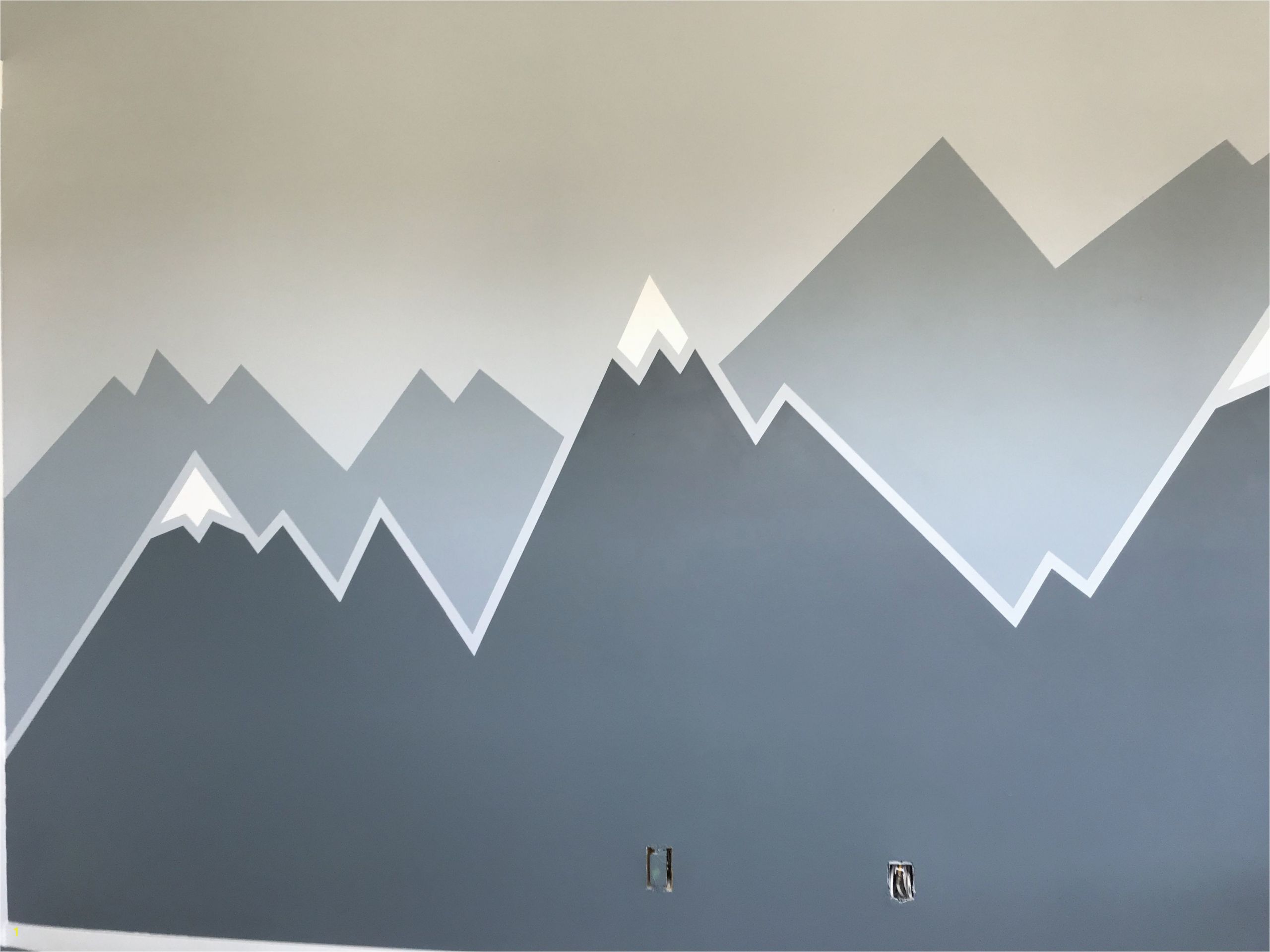Kids Mountain Wall Mural Mountain Wall Mural In 2019