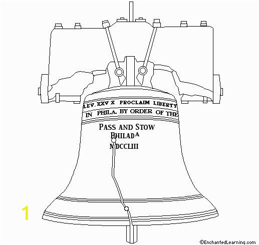 Liberty Bell Coloring Page Liberty Bell Cultures