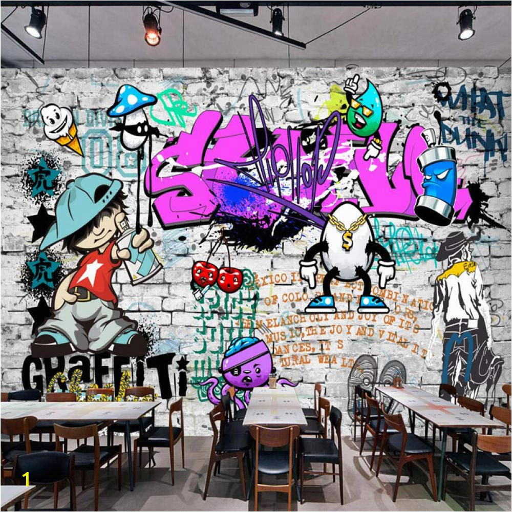 Office Wall Mural Ideas Afashiony Custom 3d Wall Mural Wallpaper Fashion Street Art