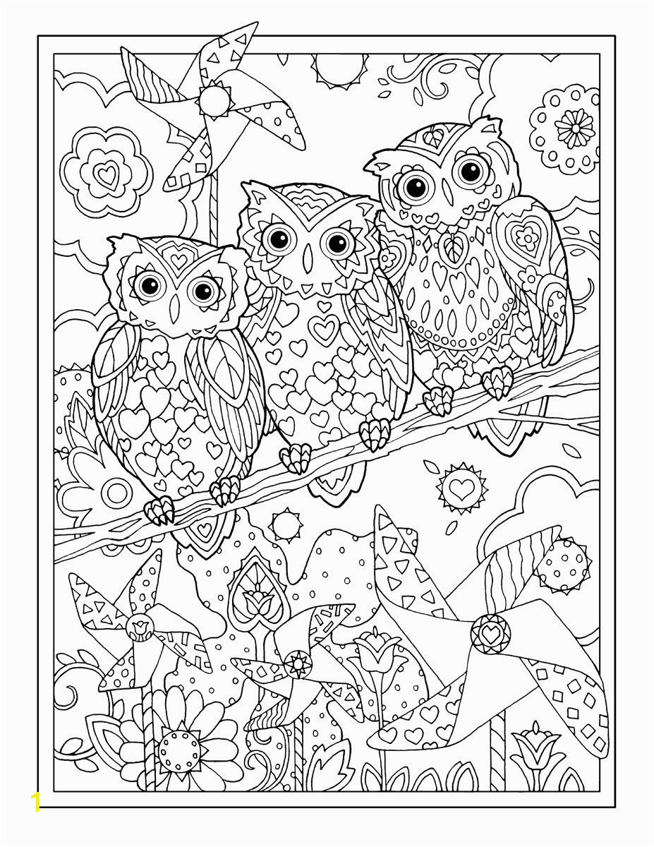 Owl Color Pages for Adults Pin by Sylvia Kolb On Printables and Coloring Pages