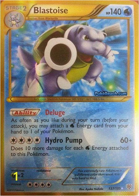 Pokemon Cards Gx Coloring Pages Pokémon Kaart Blastoise Type Water Een Mooie Beginners