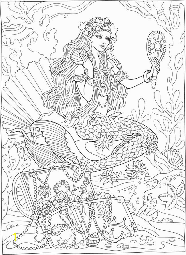 Download Printable Realistic Mermaid Coloring Pages | divyajanani.org