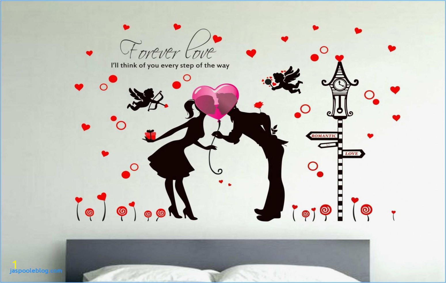 Romantic Bedroom Wall Murals Bedroom Wall Ideas 56 Wall Stickers Ikea Jaspooleblog Home